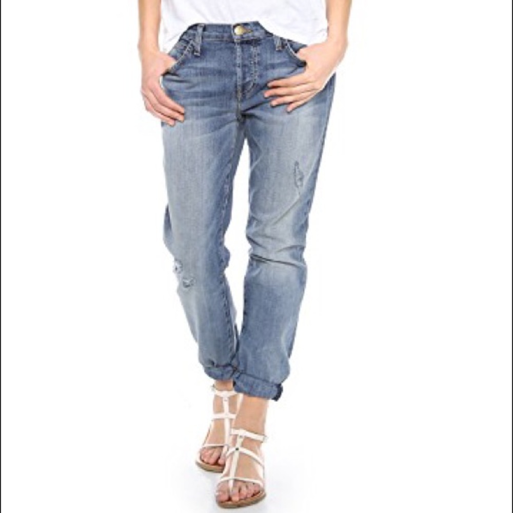 Current/Elliott The Travelers Jeans Mid Rise